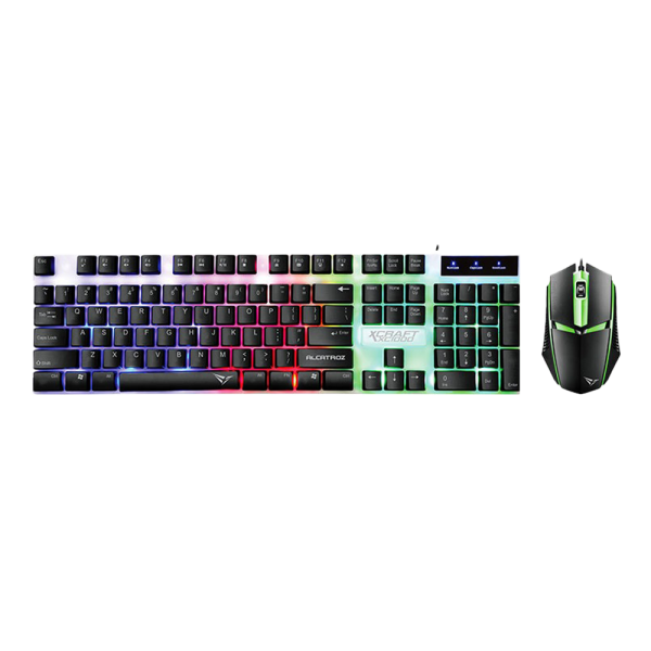 ALCATROZ SPILL PROOF GAMING KEYBOARD WITH BACKLIGHT EFFECTS