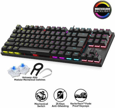 ARMAGGEDDON MECHANICAL KEYBOARD MKA-2C NEO BLACK CLICKY BLUE SWITCH