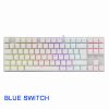 WHITE SHARK MECHANICAL KEYBOARD GK-2106 WHITE BLUE SWITCH