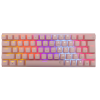 WHITE SHARK MECHANICAL KEYBOARD US BLUE SWITCH WAKIZASHI PINK