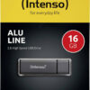 USB Stick Intenso 16B 2.0 Alu Line Antracite