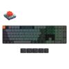 Keychron K5 V2 (K5X-B1) QMK Wireless Mechanical Keyboard Red Switch RGB 100% US Layout