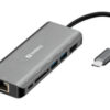 Sandberg USB-C Dock HDMI+LAN+SD+USB100W