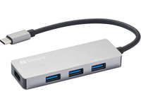 336-32_md Sandberg USB-C Hub 1xUSB3.0+3x2.0 SAVER