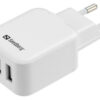 Sandberg AC Charger Dual USB 2.4+1A EU