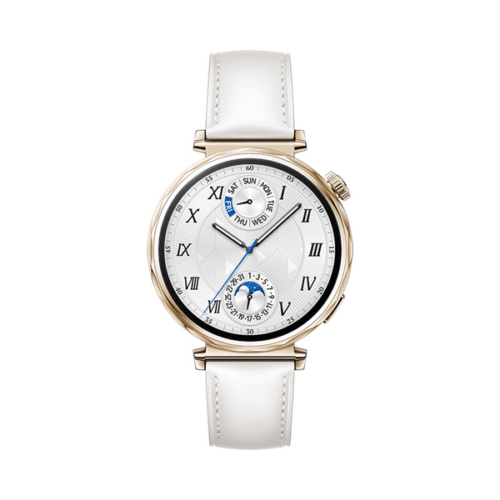 55020djt Huawei Watch GT 5 41mm White Leather Strap