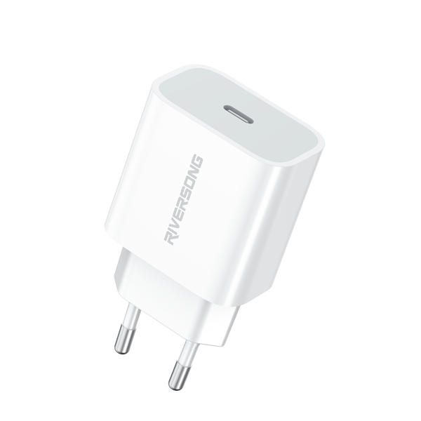 ad75ceuw Riversong Travel Adapter PowerKub 20W 3A Type-C White