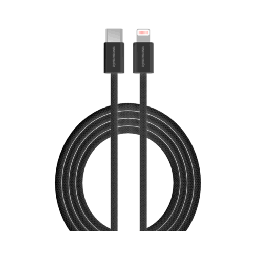 cl53abl Riversong Cable Type-C to Lightning 27W Lotus 10 2m Black