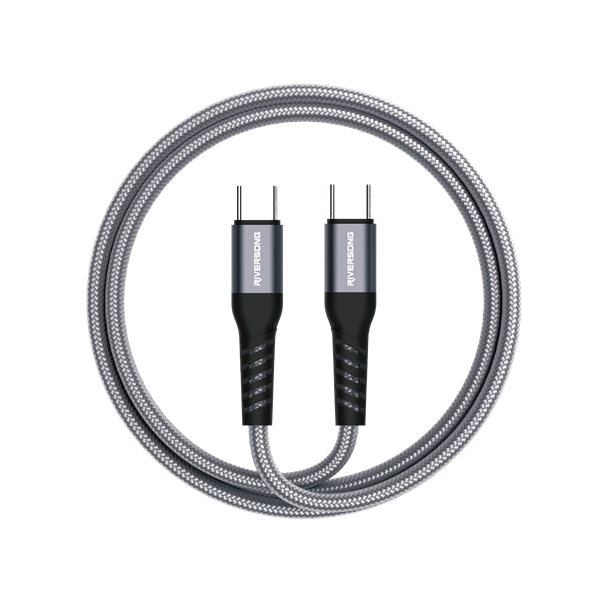 Riversong Cable Type-C to Type-C 100W Hercules C6 1.2m Gray