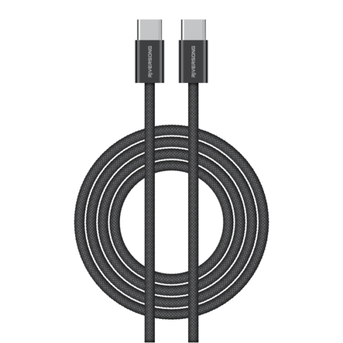 Riversong Cable Type-C to Type-C 60W Lotus 10 2m Black