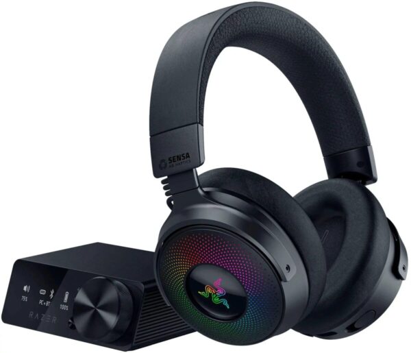 89cd8617-3e2c-4a52-b6bd-5c6a8787 Razer KRAKEN V4 Pro - Wireless 7.1 RGB Gaming Headset - Sound Card - Haptic Feedback - PC/PS5/PS4