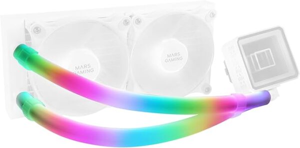 MARS GAMING MCA-WT, PREMIUM 2X ARGB WATERCOOLING TUBES COVER