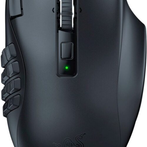Razer NAGA V2 HYPERSPEED - Wireless MMO Gaming Mouse - 30K DPI - 2.4GHz / Bluetooth - 19 Buttons