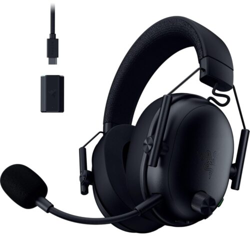 Razer BLACKSHARK V3 Black - Wireless Gaming Headset - 70h Battery - 2.4GHz/BT/USB - PC/PS5/Switch