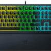 Razer ORNATA V3 Gaming Keyboard - Low Profile Mecha-Membrane Switches - Split Resist - RGB - GR