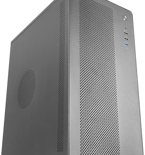 TACENS AEROM, FULL-METAL HIGH-PERFORMANCE MATX CASE, MESH FRONT AND SIDE, 120MM ULTRASILENT FAN, BLACK