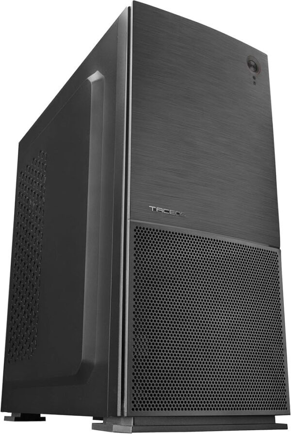 TACENS IMPERATOR 2 ATX CASE, 1X 12CM FAN, PSU CAGE, MESH, ALU FINISH, BLACK