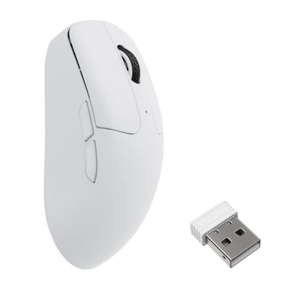 Keychron M2 8k (M2-A24) White Wireless Optical Mouse - 8K Polling Rate Ultra-lightweight