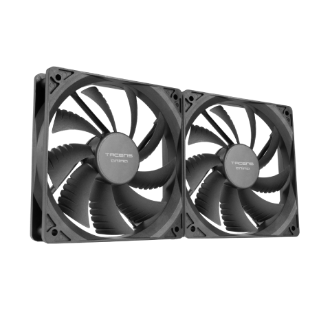 TACENS ANIMA AF12X2, 2IN1 120MM FAN KIT, STABLE FRAME, FLUXUS BEARINGS,  ULTRA-QUIET OPERATION, WHITE