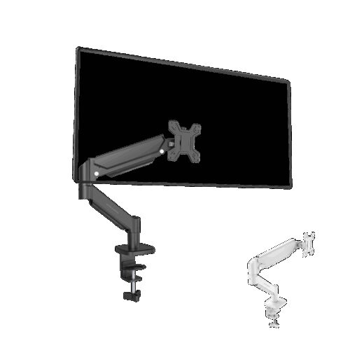 MARS GAMING MARMPRO1, GAS SPRING MONITOR ARM FOR UP TO 32" SCREENS, ARTICULATED AND HEIGHT ADJUSTABLE, BLACK