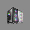 MARS GAMING MC-KX, E-ATX XL CASE, 5X 12CM ARGB FAN + CONTROLLER, CPU FREEZER, GLASS, FRONT MESH, BLACK