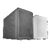 MARS GAMING MC-XPRO, ULTRA-COMPACT MATX CASE, FRONT AND SIDE MESH PANELS, ATX & SFX PSU COMPATIBILITY, 120MM REAR FAN, WHITE