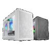 MARS GAMING MCZ, PREMIUM MICRO-ATX CASE, 2X FRGB FAN, WINDOW, MESH, WATERC., BLACK