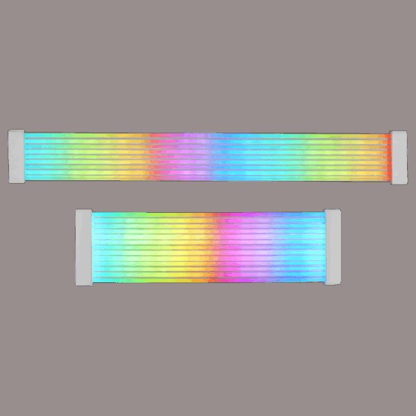 MARS GAMING MCA-24X, ARGB LED STRIP 24PIN POWER SUPPLY CABLE, HIGH-END SILICON SINGLE LAYER CABLE WITH SIDE LIGHT STRIP