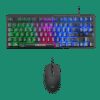 MARS GAMING MCPTKL, COMBO 2IN1 RGB, H-MECH TKL KEYBOARD, 3200DPI MOUSE, PORTUGUESE, BLACK