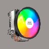 MARS GAMING MCPUARGB, CPU COOLER, CHROMA AUTO RGB, 12CM PWM FAN, 2X HP, 130W, BLACK