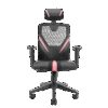 MARS GAMING MGC-ERGO, ERGONOMIC GAMING CHAIR, MESH, STEEL, PINK