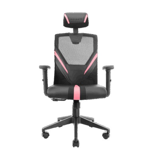 MARS GAMING MGC-ERGO, ERGONOMIC GAMING CHAIR, MESH, STEEL, PINK