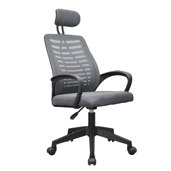 MARS GAMING MGC-ERGOB, ERGONOMIC GAMING CHAIR, BREATHABLE MESH SEAT AND BACKREST, ADJUSTABLE HEADREST, GREY