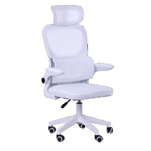 MARS GAMING MGC-ERGOPRO, PROFESSIONAL GAMING CHAIR, ERGONOMIC DESIGN, LUMBAR SUPPORT, RECLINING ARMREST & ADJUSTABLE HEADREST, WHITE