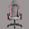 MARS GAMING MGC-PRO, PROFESSIONAL GAMING CHAIR, SQUARE ARMREST, NECK + BACK SOFT-TOUCH CUSHIONS, BREATHABLE TEXTILE, PINK