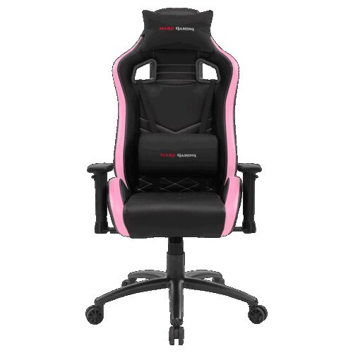 MARS GAMING MGCX NEO, PREMIUM GAMING CHAIR, AIR, SOFT CUSHIONS, 2D, STEEL, PINK