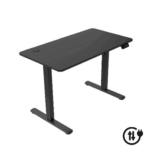 MARS GAMING MGD-ERGOPRO, 110X60CM ERGONOMIC GAMING DESK, ELECTRIC HEIGHT ADJUSTMENT, HEADPHONE STAND, BLACK