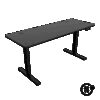 MARS GAMING MGD-ERGOPRO160, 160X60CM ERGONOMIC GAMING DESK, ELECTRIC HEIGHT ADJUSTMENT, HEADPHONE STAND, BLACK