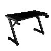 MARS GAMING MGD-X120, 120X60CM ERGONOMIC GAMING DESK, XL MOUSEPAD, HOLDERS, BLACK