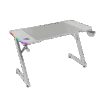 MARS GAMING MGD-X120RGB, 120X60CM ERGONOMIC RGB GAMING DESK, REMOTE CONTROL, XL MOUSEPAD, HOLDERS, WHITE
