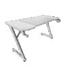 MARS GAMING MGD-X140, 140X60CM ERGONOMIC GAMING DESK, XL MOUSEPAD, HOLDERS, WHITE