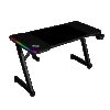 MARS GAMING MGD-X140RGB, 140X60CM ERGONOMIC RGB GAMING DESK, REMOTE CONTROL, XL MOUSEPAD, HOLDERS, BLACK