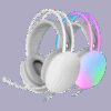 MARS GAMING MH-GLOW, FULL CHROMA 360 HEADPHONES+MIC, ULTRA-LIGHT, PC/PS4/PS5/XBOX, WHITE