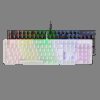 MARS GAMING MK422, MECHANICAL KEYBOARD, ANTI-DUST BROWN, FRGB, FRENCH, WHITE