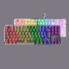 MARS GAMING MK80, MECHANICAL TKL KEYBOARD, FRGB CHROMA, ANTI-DUST BROWN,  US, BLACK