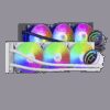 MARS GAMING ML-ONE360, WATERCOOLING AIO, 3X12CM FRGB FAN, INFINITY MIRROR, WHITE