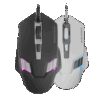 MARS GAMING MM024, RGB GAMING MOUSE, 4000DPI OPTICAL SENSOR, MECHANICAL HUANO SWITCHES, ON-THE-FLY 1200/2400/3200/4000DPI , BLACK
