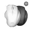 MARS GAMING MMWERGO, WIRELESS MOUSE, 3.200DPI, ERGONOMIC, KAILH MECHANICAL, WHITE