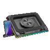 MARS GAMING MNBC-ULTRA, RGB EXTREME COOLING PAD, 140MM FAN UP TO 2400RPM, LAPTOPS UP TO 18", COOLCORE AIRFLOW TECHNOLOGY, ADJUSTABLE BASE, 4X USB-A & 1X USB-C HUB