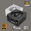MARS GAMING MPB1000PSI, 1000W FULL MODULAR PSU, PCIe 5.1 WITH 12V-2x6 NATIVE CABLE, 140MM SI COPPER FAN, APFC, 80PLUS GOLD, JAPANESE CAPACITORS, SMD & DC-DC TECH, AI2-RPM, 10 YEARS WARRANTY, BLACK